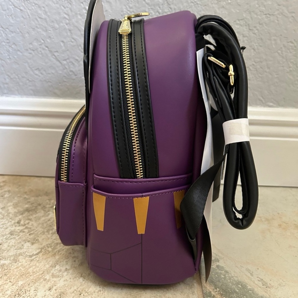 Marvel What If Loungefly Light up Purple Backpack - Picture 2 of 5